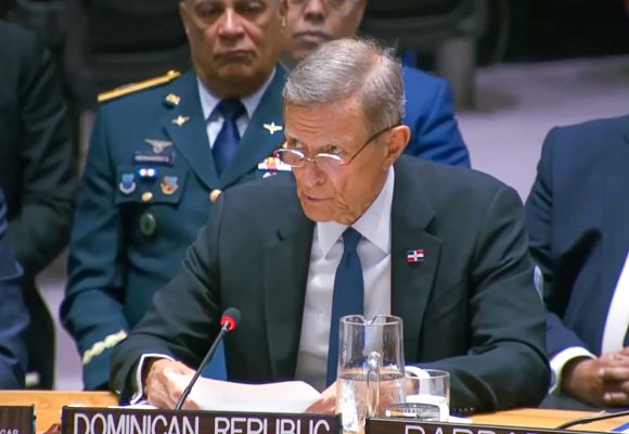 FOTO CANCILLER CONSEJO SEGURIDAD 3.jpg Canciller Roberto Álvarez volverá al Consejo de Seguridad para apoyar larenovación del mandato de la Fuerza de Supresión de Pandillas en Haití