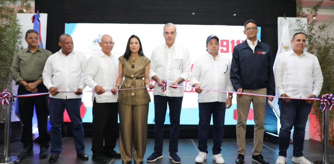 Abinader inaugura el Sistema 911 en Montecristi y amplía cobertura nacional a 27 provincias