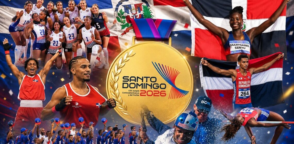 ¡45 oros! República Dominicana vive una gran jornada dorada en Santo Domingo 2026