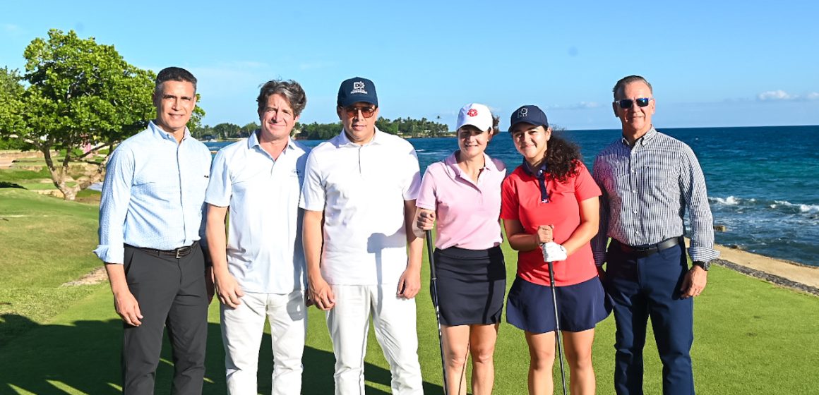 Lorena Ochoa juega por primera vez en campo de golf Diente de Perro, en Casa de Campo.