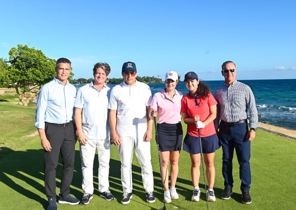 DSC_8681 Lorena Ochoa juega por primera vez en campo de golf Diente de Perro, en Casa de Campo.