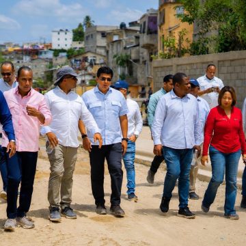 Ing. Felipe Suberví Diputados SDO destacan avance en saneamiento cañadas ejecuta la CAASD en ese municipio