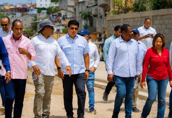 Ing. Felipe Suberví Diputados SDO destacan avance en saneamiento cañadas ejecuta la CAASD en ese municipio