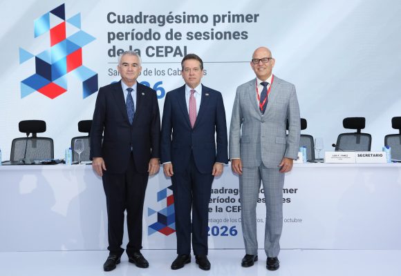 FOTO OFICIAL 1.jpg República Dominicana asume la Presidencia de la CEPAL y Panamá será sede del cónclave regional en 2028