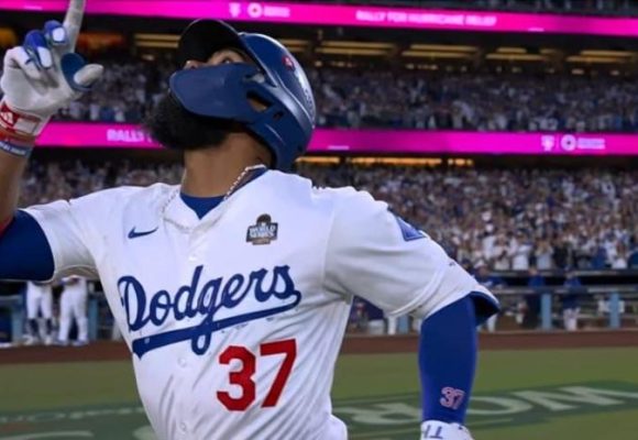 IMG_4028 Dominicano Teoscar Hernández impulsa triunfo Dodgers en GL